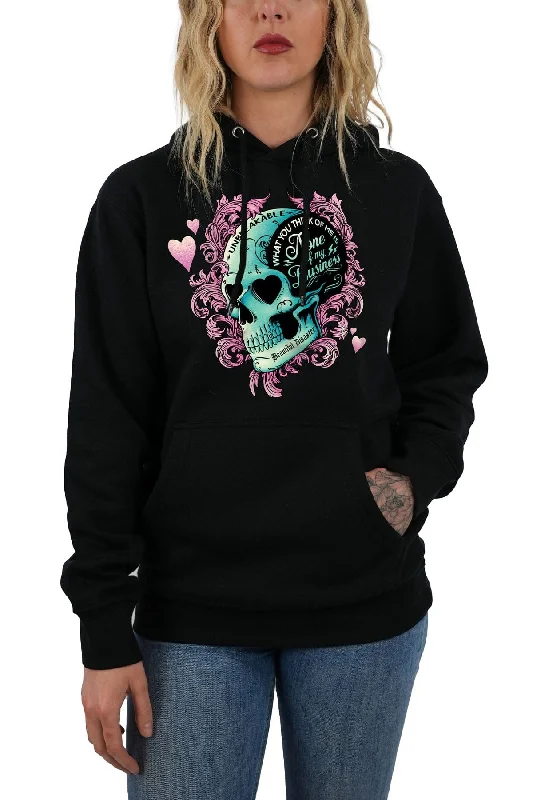 Unbreakable Pullover Hoodie Hoodie with Magnetic Closure Innovative Modern