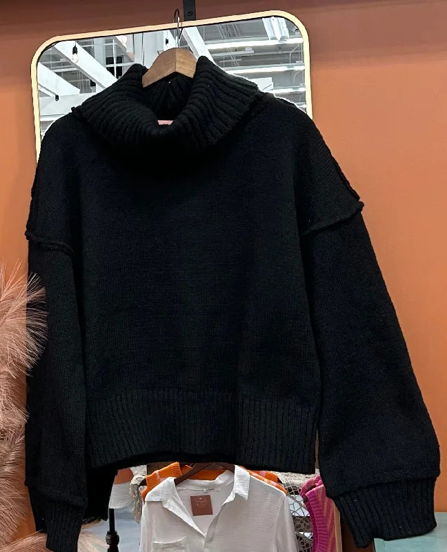Abby Turtleneck Sweater Fitted Slim Tailored
