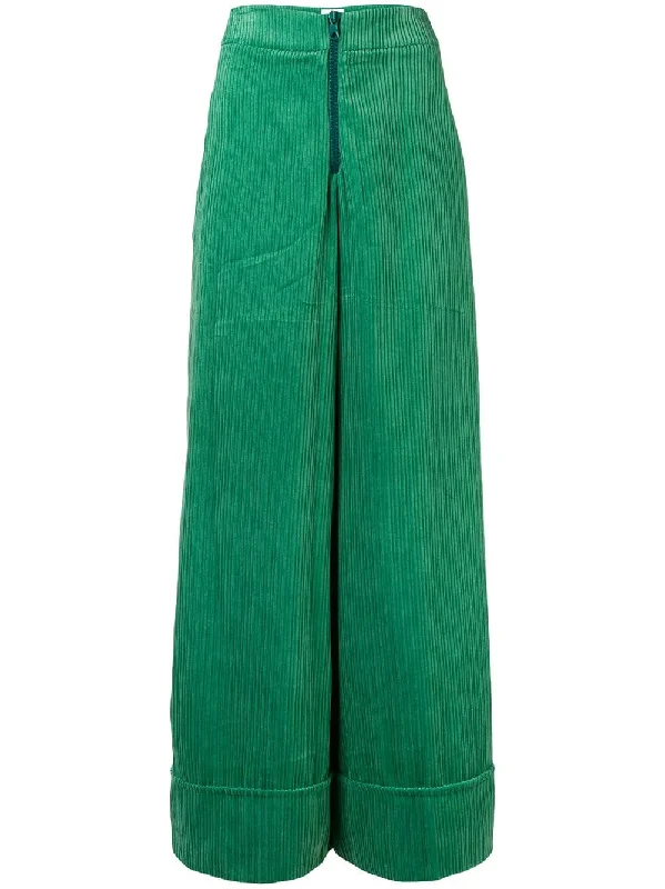 corduroy palazzo trousers Trousers Hiking Durable