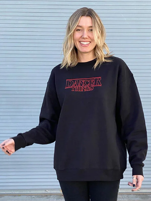 Dancer Things Sweatshirt Hooded Sweatshirt Casual Wear Street Style