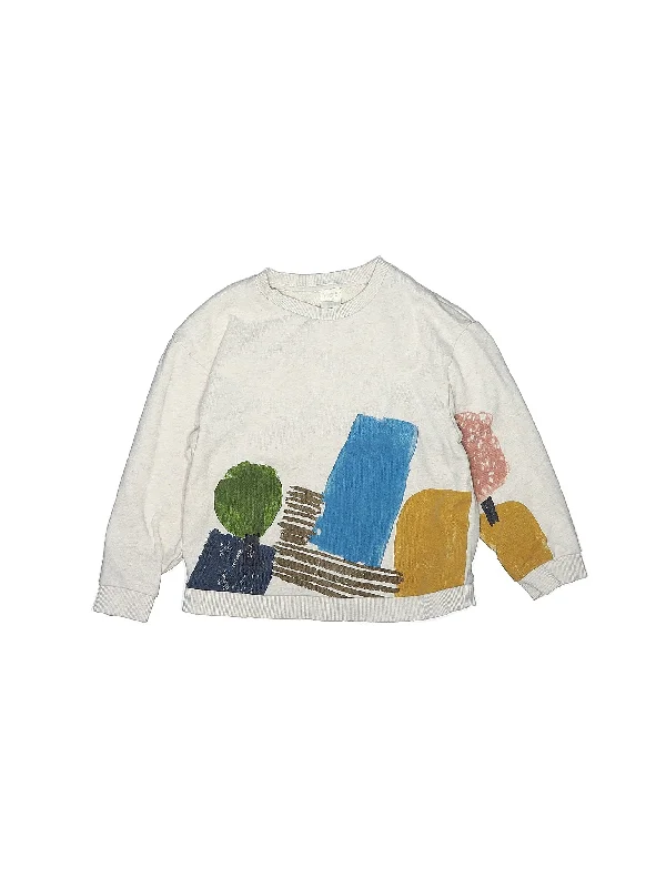 Pullover Sweater Box Sleeve Comfort