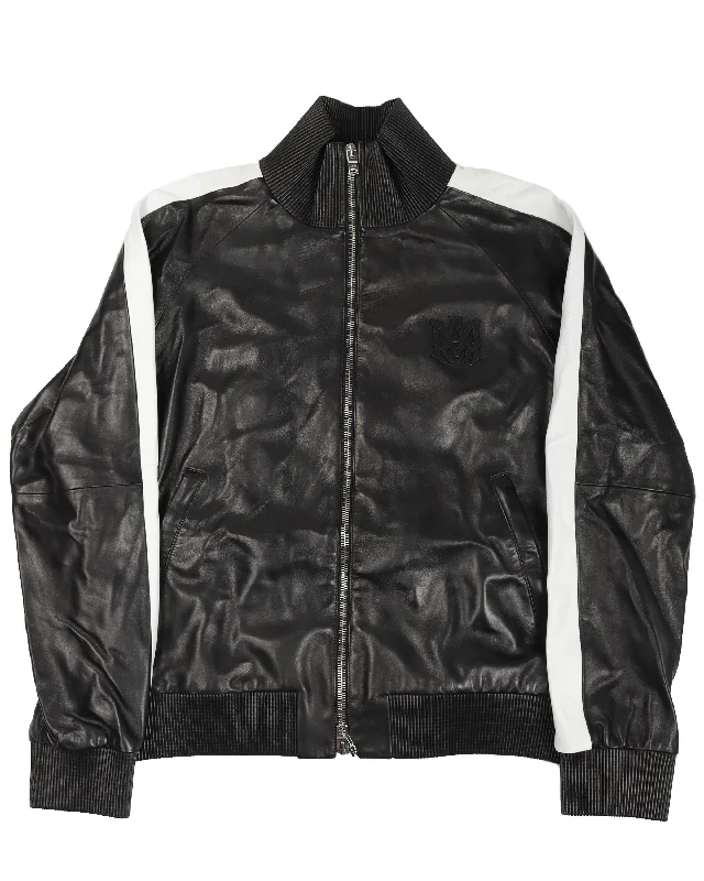 'MA' Zip Track Jacket Tailored Jacket Straight Jacket A-Line Jacket