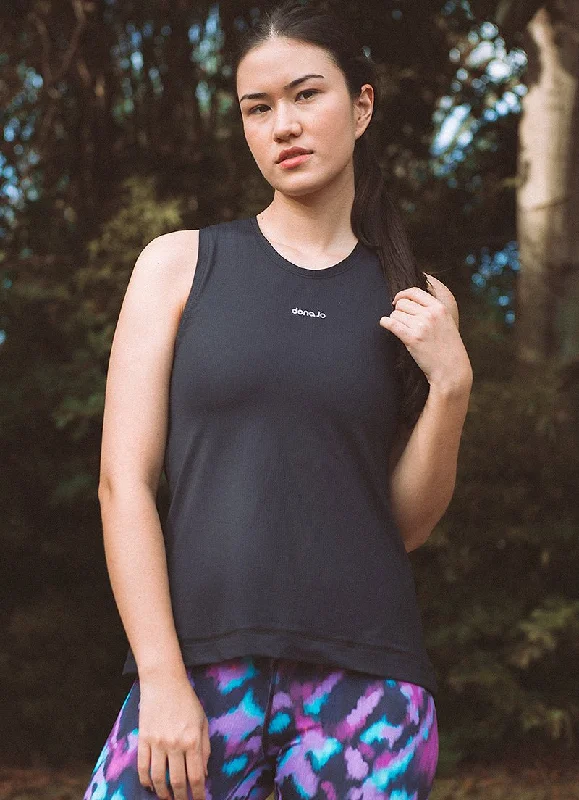 Hit Tank (Black) boho tank top