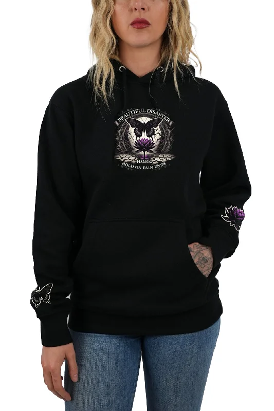 H.O.P.E Pullover Hoodie Hoodie with Relaxed Fit Easy Casual