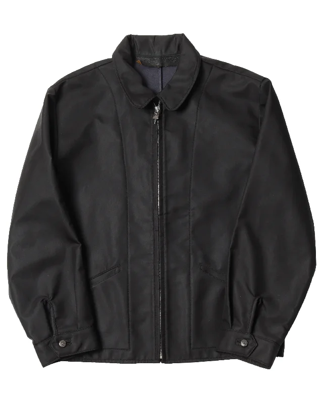 Cemetery Cross Work Jacket Faux Fur Jacket Real Fur Jacket Shearling Jacket