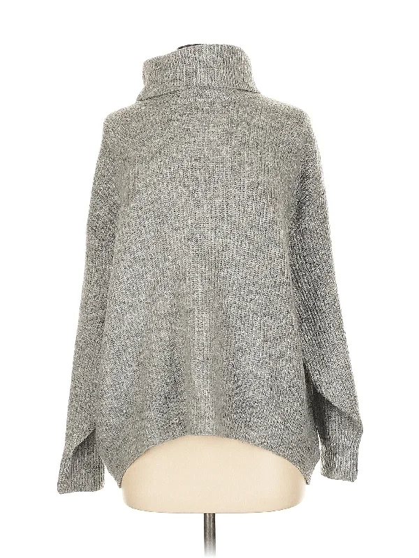 Turtleneck Sweater Notch Collar Peter Pan Collar Cowl Neck