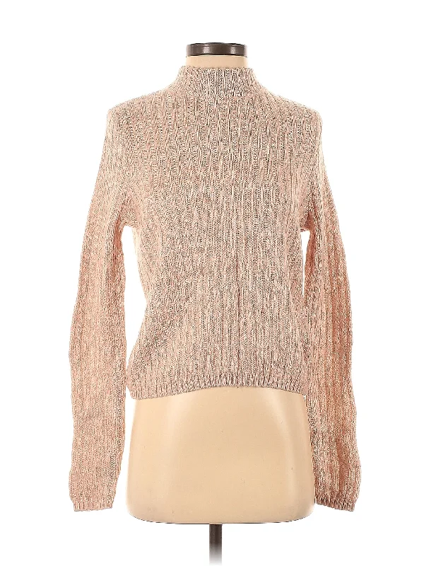 Turtleneck Sweater Fleece Sweater Nylon Polyester