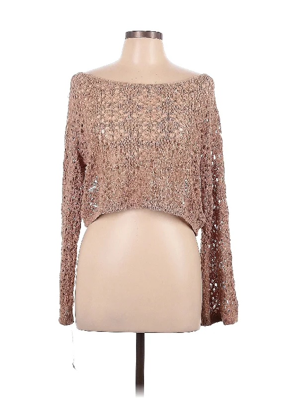 Pullover Sweater Over Sleeve Pullover