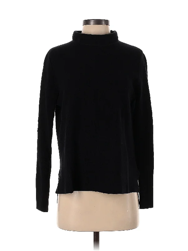 Turtleneck Sweater Denim Fabric Leather Fabric Suede Fabric