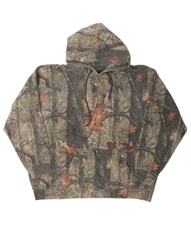 Tree Camouflage Hoodie Hoodie with Pocket Utility Practical