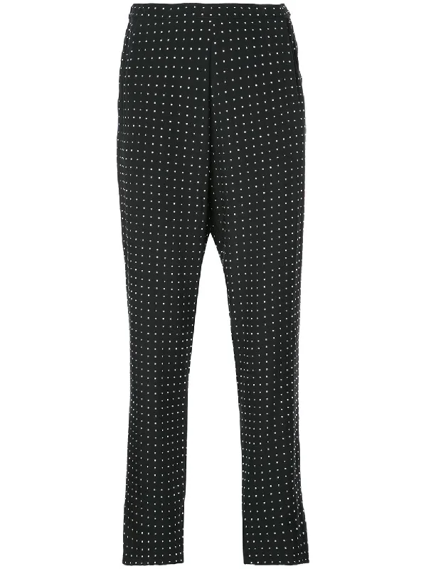 studded PJ trousers Trousers Elastic Waist Soft