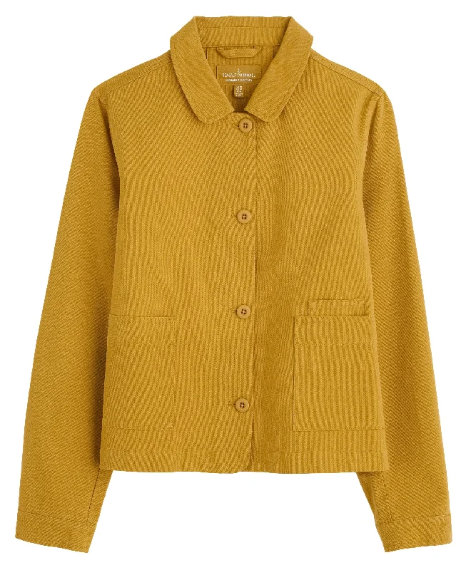 Coombe Lane Cotton Jacket - Chamomile Jacket Blazer Coat