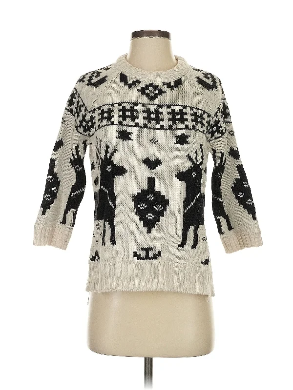 Pullover Sweater Cap Sleeve Casual