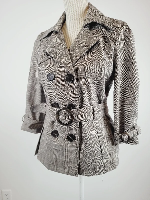 URBAN BEHAVIOUR PLAID JACKET LADIES LARGE PRE-LOVED Cardigan Sweater Pullover