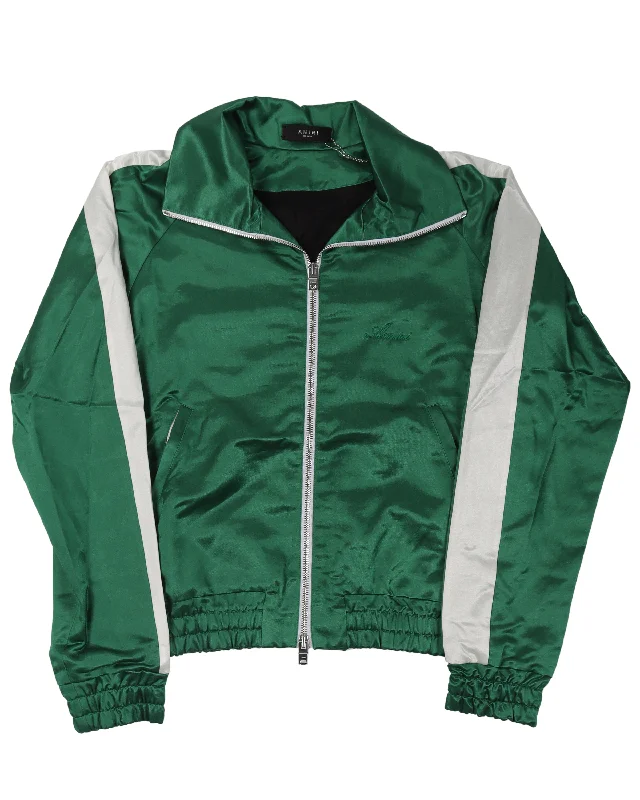 Zip Track Jacket Herringbone Jacket Checkered Jacket Solid Jacket