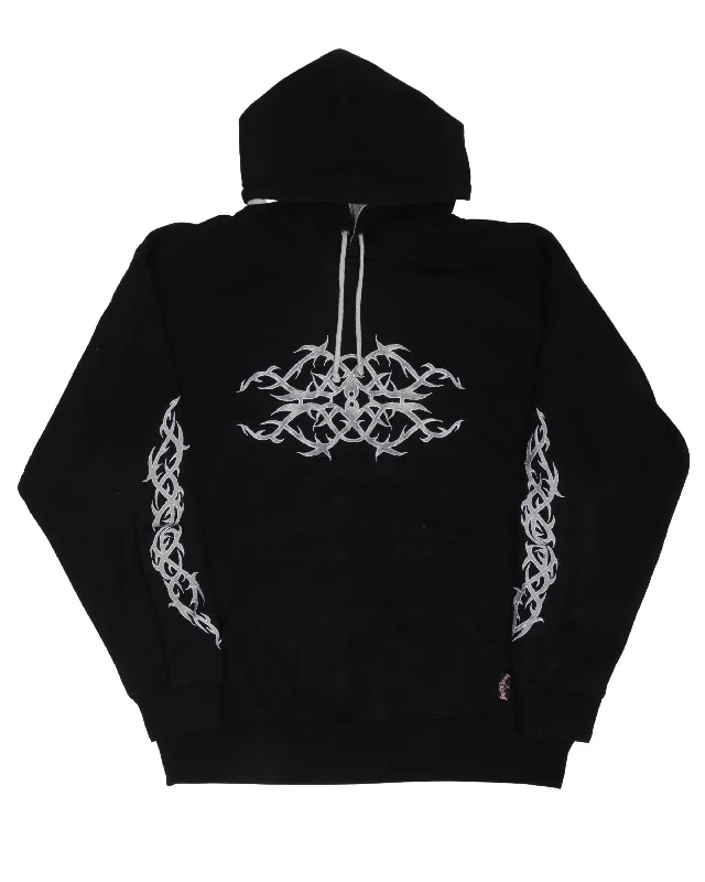 Tribal Hoodie Cotton Hoodie Fleece Lining Warmth