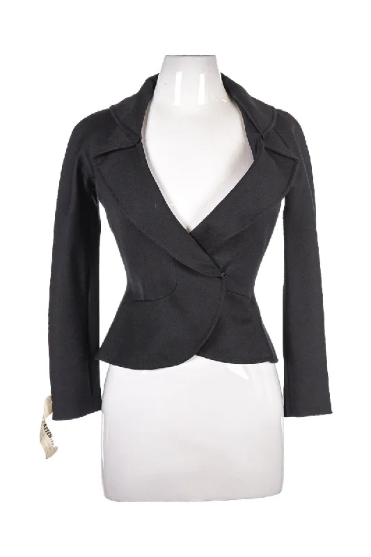 Vintage 80s Gianni Versace Jacket Front Pockets Side Pockets Patch Pockets