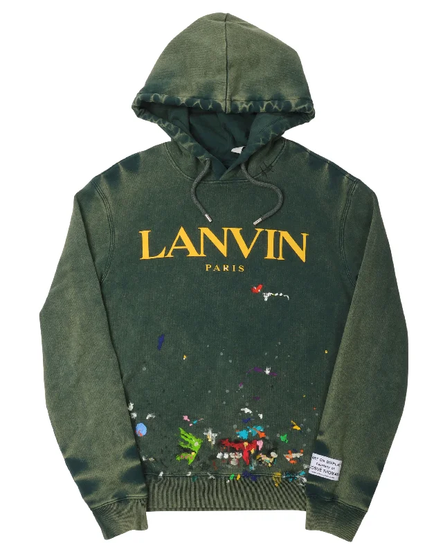 Gallery Dept. Painted Hoodie Hoodie with Pattern Geometric Abstract