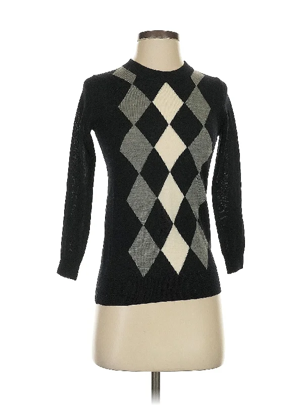 Wool Pullover Sweater Sheath Sleeve Elegant