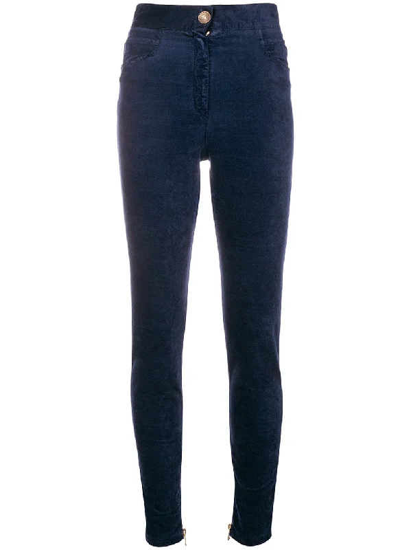 high-waist skinny trousers Trousers Sale Discount