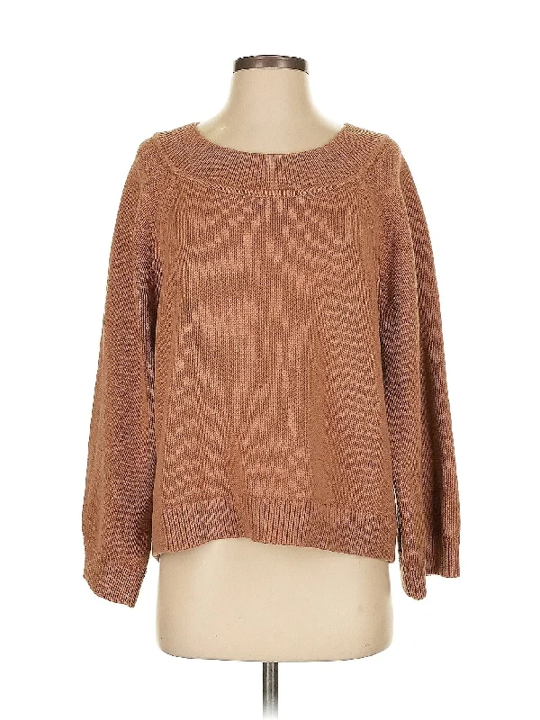 Pullover Sweater Ruffle Neck Pullover