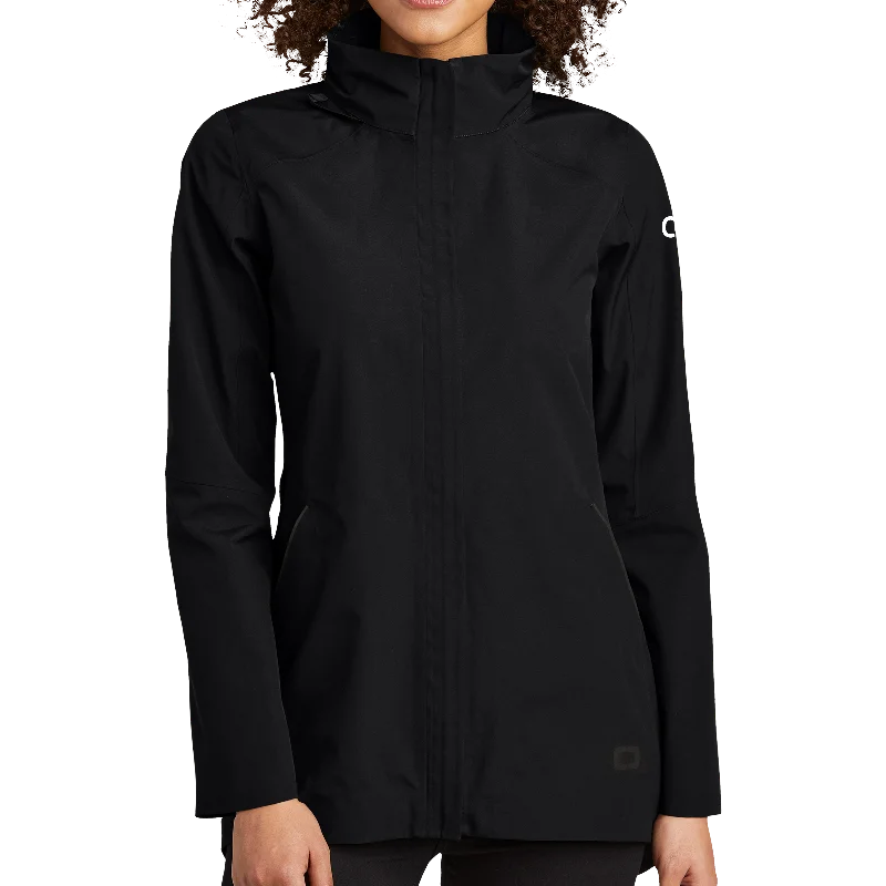 OGIO® Ladies Utilitarian Jacket Zip Front Button Front Snap Front