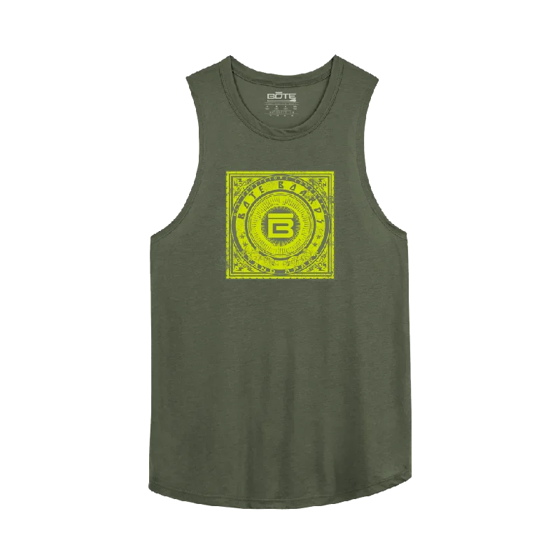 Women's Goth Relaxed Fit Tank gold tank top
