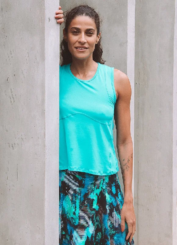 Match Tank (Miami) UPF 50+ long tank top