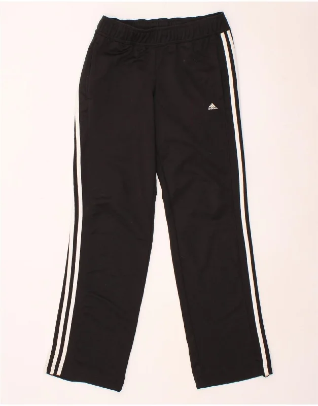 ADIDAS Womens Tracksuit Trousers UK 4/6 XS  Black Polyester Trousers Leisure Comfortable