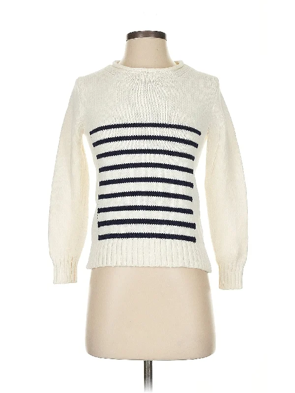 Pullover Sweater Asymmetrical Neck Pullover