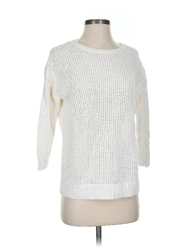 Pullover Sweater One Shoulder Top