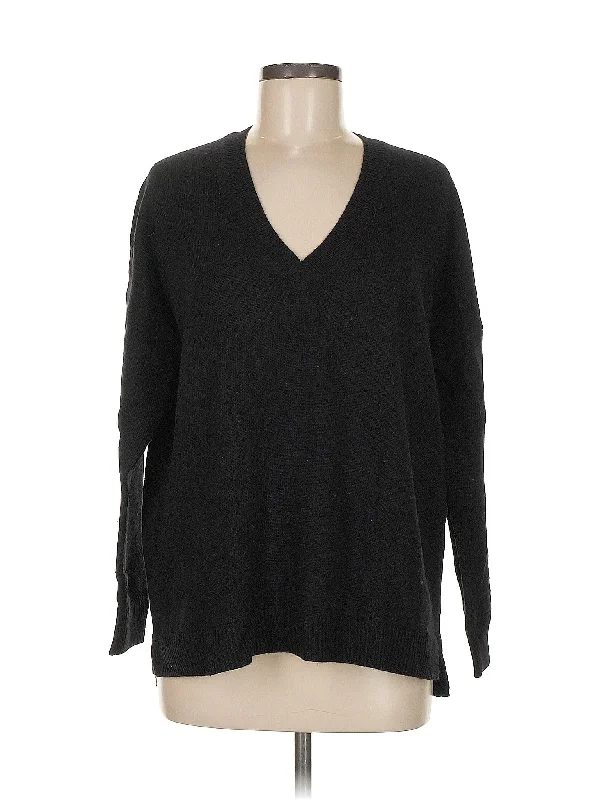 Pullover Sweater Shirred Sleeve Feminine