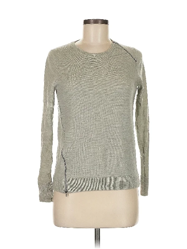 Wool Pullover Sweater Solo Sleeve Pullover