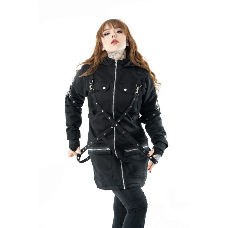 KAVERI JACKET - BLACK Wool Jacket Cashmere Jacket Tweed Jacket