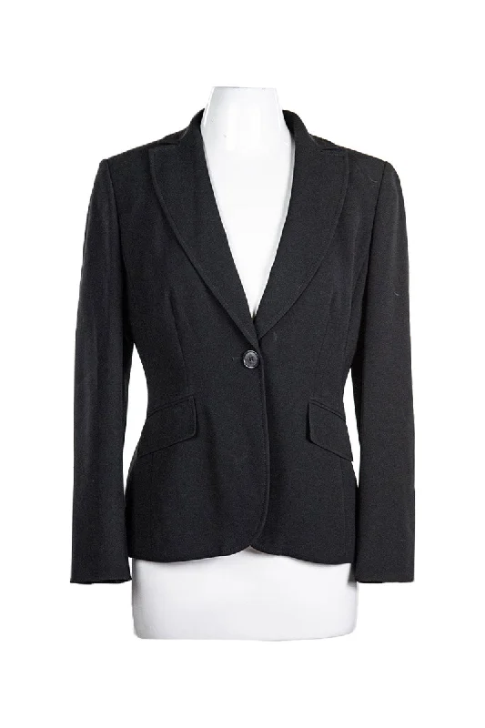 Ann Taylor Jacket Front Pockets Side Pockets Patch Pockets