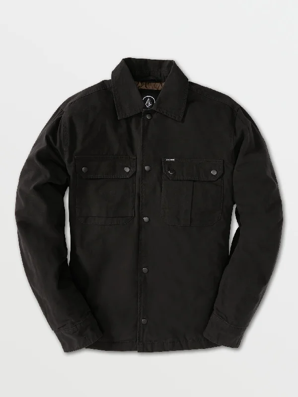 Larkin Jacket - Black Rayon Jacket Velvet Jacket Corduroy Jacket