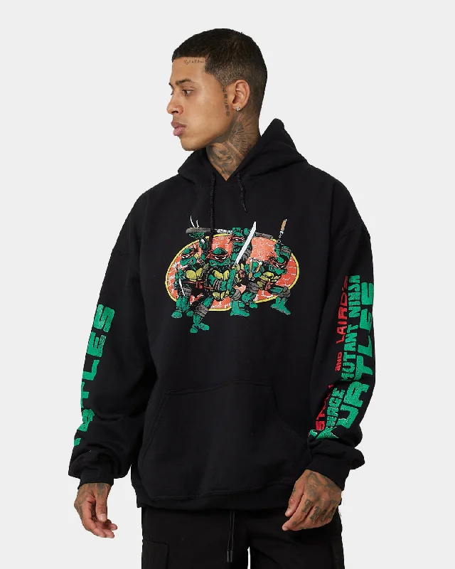 American Thrift X Teenage Mutant Ninja Turtles OG Ninja Turtle Hoodie Black Hoodie Sweatshirt Pullover