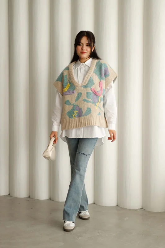 shirt sweater T93733 Satin Blend Silk Blend Wool Blend