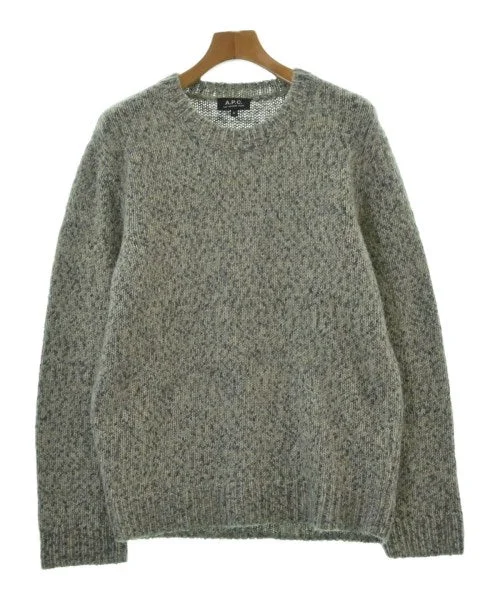 A.P.C. Sweaters Mesh Sweater Canvas Denim