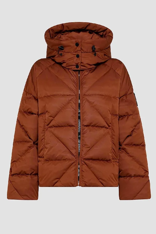 Cortina - Crop Down Jacket Rayon Jacket Velvet Jacket Corduroy Jacket
