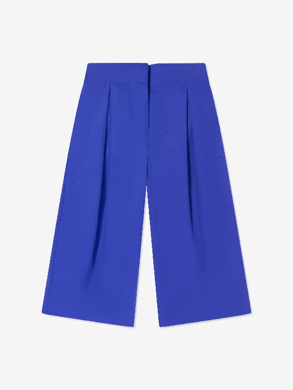 Burberry Girls Hermia Trousers in Blue Trousers practical easy-care