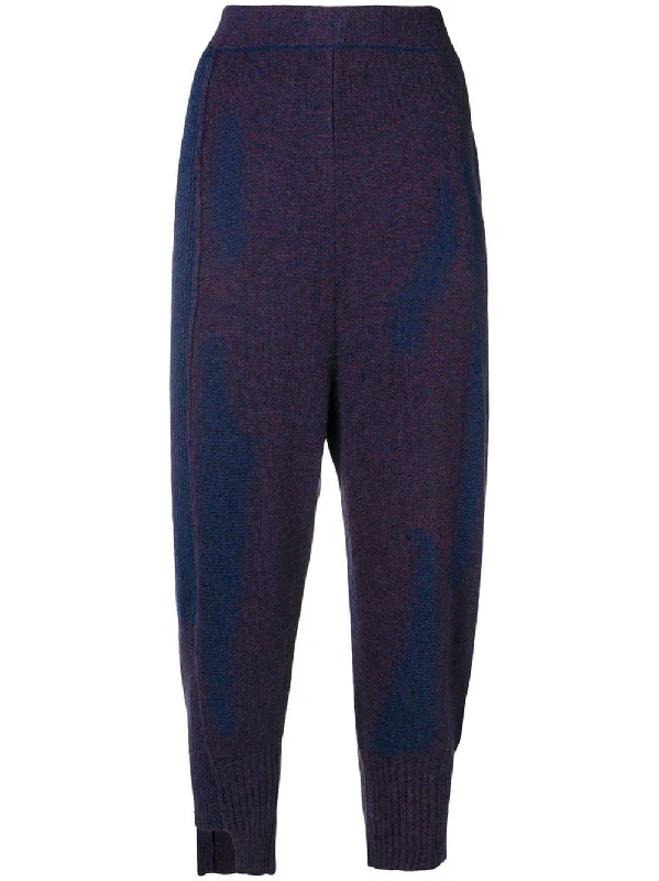cropped paperbag trousers Trousers luxurious premium