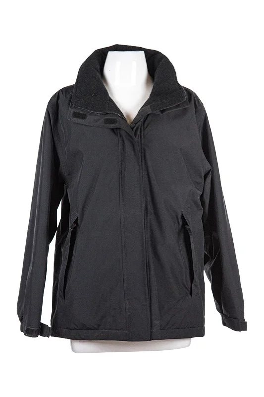 Lands' End Jacket Front Pockets Side Pockets Patch Pockets