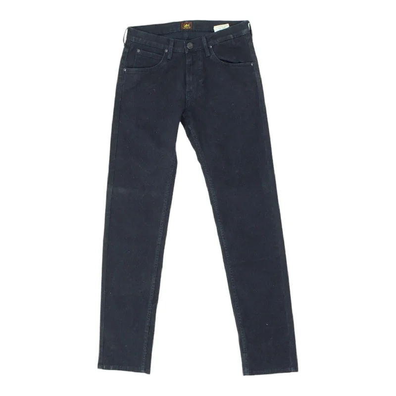 Lee Womens Navy Straight Leg Jeans | Vintage Designer Denim Trousers VTG Trousers Sale Discount Lee Womens Navy Straight Leg Jeans | Vintage Designer Denim Trousers VTG Trousers Sale Discount