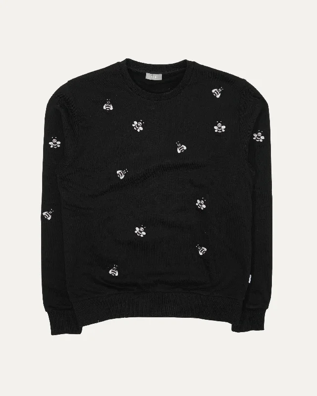 Kaws Bee Crewneck Sweatshirt Hoodie with Patch Decorative Personalized