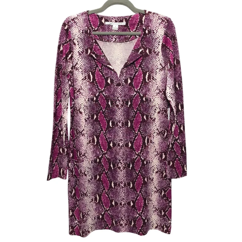 Dress Designer By Diane Von Furstenberg In Purple, Size: 12