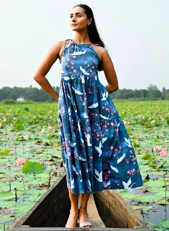 Cherry Blossom Tie Dress
