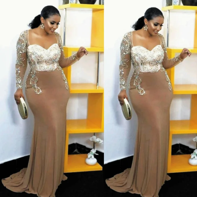 crystal prom dresses 2021 mermaid floor length chiffon long sleeve formal dresses cg13916 crystal prom dresses 2021 mermaid floor length chiffon long sleeve formal dresses cg13916