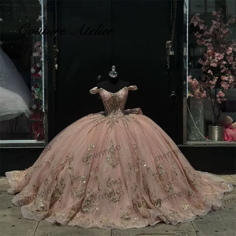 Quinceanera Dress Ball Gown Off Shoulder Birthday Dress quinceanera