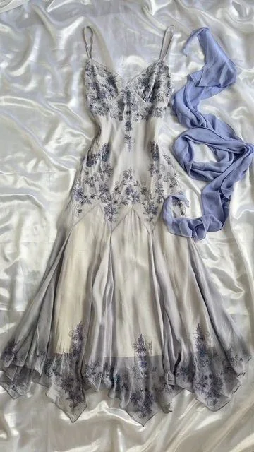 Beautiful Chiffon Beaded Long Prom Dress Mermaid Evening Dress Party Gown cc1409